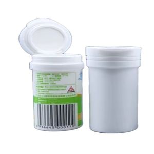 China Healthy PP Effervescent Tablet Tube for Empty White Plastic Vc Calcium Tablet Bottles on sale