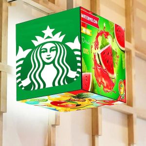 IP31 Magic Cube Commercial LED Display With Iron Sealed Cabinet And 1/32s