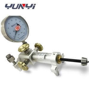 Portable Hydraulic Pressure Gauge Calibrator Hand Pump 60MPa