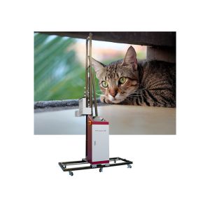 Large Format Vertical Inkjet Wall Printer 720*1080dpi two EPS heads