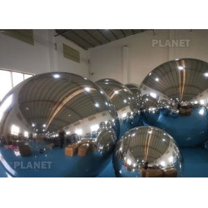 Double Layer Inflatable Mirror Ball Environmentally Easy To Carry
