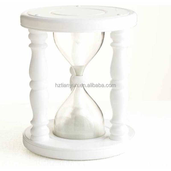 Kids Wooden Hourglass Stool Size Customized ISO9001 Approved