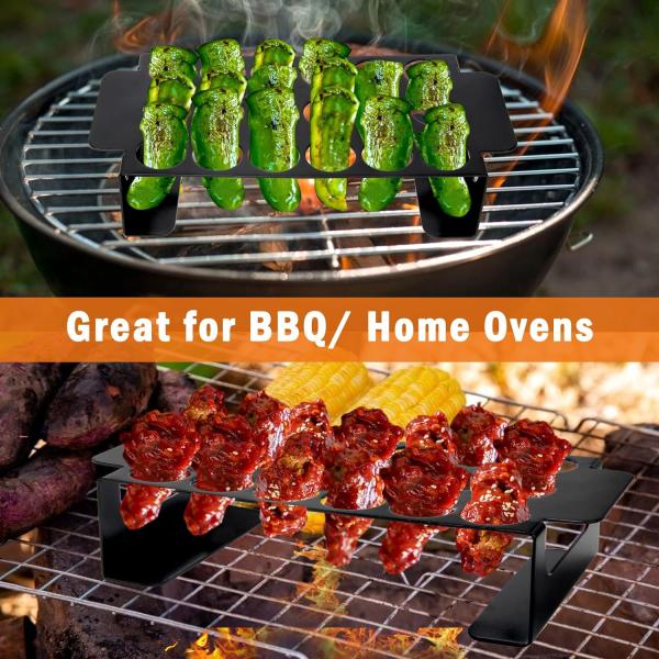 ISO9001 Rohs CE 16949 Standard Grill Rack for Chili Nonstandard Jalapeno Popper Rack