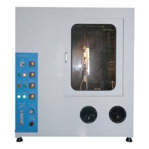 Horizontal / Vertical Burning Test Chamber Spray Tank , 180×560mm Specimen