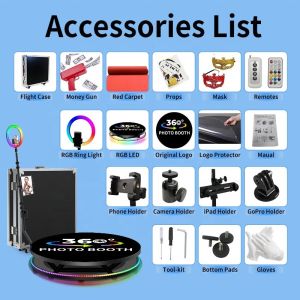 80-120CM Rotating Stand Shell for Party Photo Booth Business Event Load-bearing