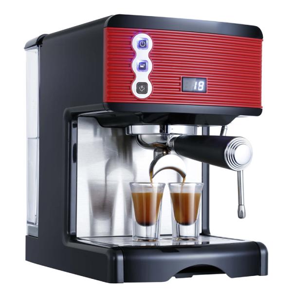 Quality Black Household Coffee Machine / Espresso Latte And Cappuccino Machine wholesale
