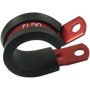 HSBRK Brake Hose Lock Clip Blue Anodized For Attaching Panel