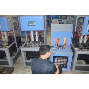 High Capacity Semi-auto 2 Cavity Plastic Mineral Water Bottle Making Machine