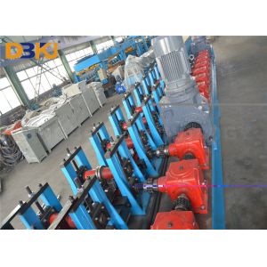 15KW 10m/Min Preunching 3 Waves Guardrail Roll Forming Machine