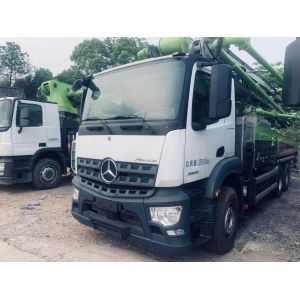 2022 Zoomlion Concrete Boom Pump on Mercedes Benz Chassis with Cylinder Type Structure