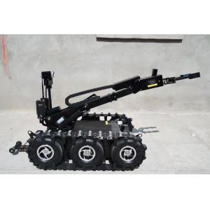 Cheap Double Gripper Bomb Disposal Robot 3D Real Time Shooting Display for sale