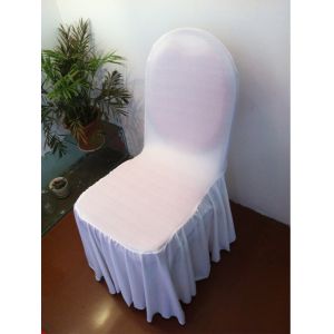 China 2013 new style pleated  chair cover on sale