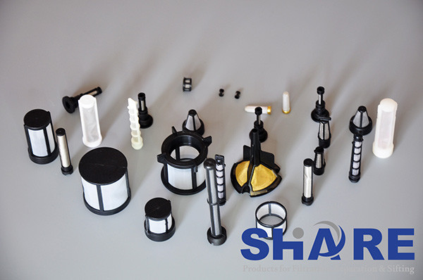 35% Glass Fibre Reinforced PA 66 Molded Plastic Filters For Automotive