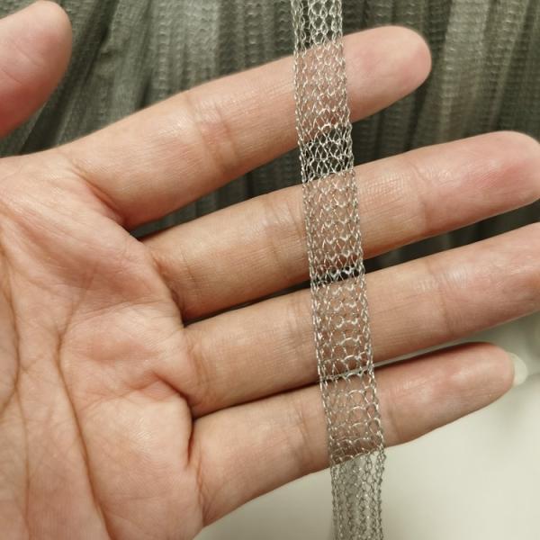 Quality Lightweight Compressed Knitted Wire Mesh Shielding / EMI RFI Shielding Gaskets wholesale