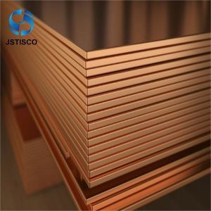 China 0.1mm To 500mm Pure Copper Plate  3MM Copper Sheet on sale