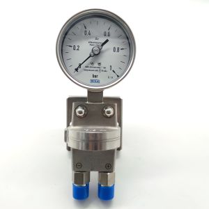 Metal Dielectric Cavity Differential Pressure Gauge Corrosion Resistant