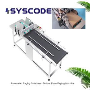 Cheap Divider Plate Pagination Machine With Integrated Coding And Labeling for sale