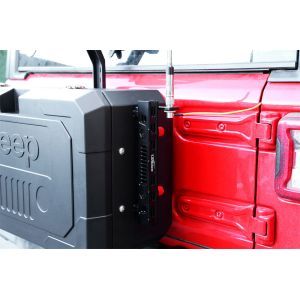 2018- Aluminum Alloy Tail Gate Storage Box Spare Wheel Replacement For Jeep