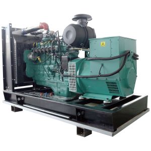 English Control System 300KW 375kva Natural Gas Powered Electricity Generator