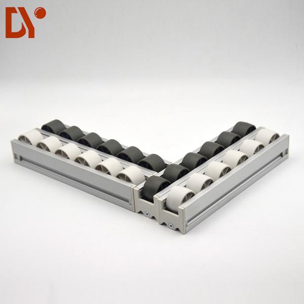 Quality Sliding Roller Track Conveyor / Gravity Roller Track For Industrial Storage wholesale