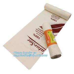 Singlet Vest Carrier Plastic Biodegradable Shopping Bag With EN13432 Certificate