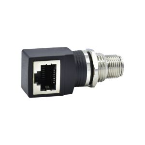 M12 X Code RJ45 Plug Cable IP67 IP68 Waterproof Industrial Ethernet