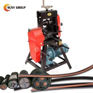 China Efficiently Strip Copper Wires with 4.5kw Industrial Cable Wire Stripping Machine on sale