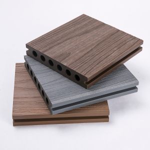 Environmentally Friendly Embossed Wood Surface Composite Decking for Garden and