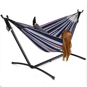 Upgrade Your Relaxation Experience with Wrought Iron Hammock Stand Package