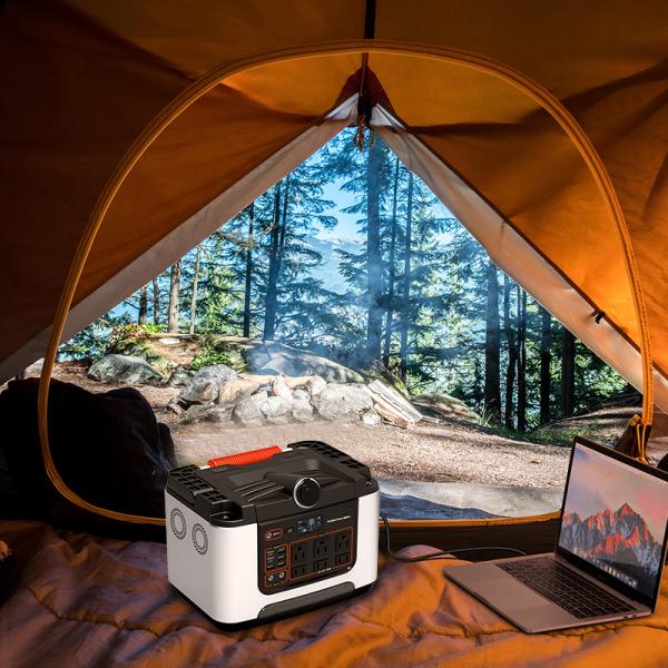 AC DC 180000Mah 700W Power Bank Generator LED Light For CPAP