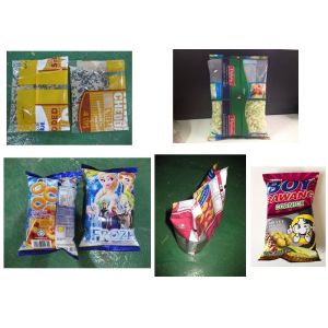 Nuts Vertical Form Fill And Seal Packaging Machines , Durable Vertical Bagging