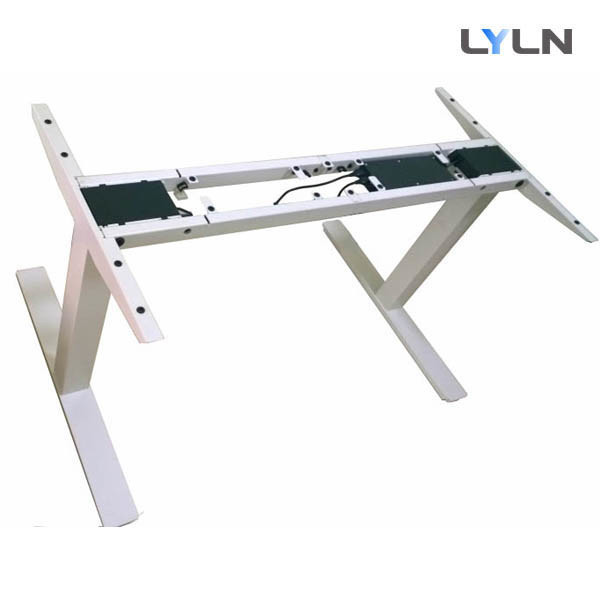 Training Room Motorized Height Adjustable Desk Smooth And Quiet Lifting - Up /