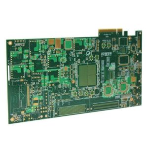 10 layers FR4 ENIG PCB Circuit Board Manufacturing with golden finger