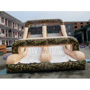 Outdoor Inflatable Sports Games , Boot Camp Inflatable Obstacle Course