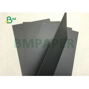 Solid Black 65 x 100cm 1mm 2.0mm 3.0mm Sheet Black Cardboard For Mounted Used