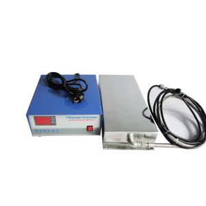 40/28/25khz Underwater Ultrasonic Transducer , Submersible Ultrasonic Cleaner