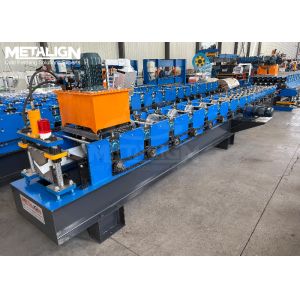 Advanced Effective Ridge Cap Roll Forming Machine With Safety-Fold Profile