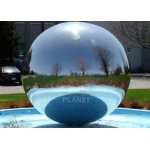 Custom Silver Hanging Reflective Inflatable Mirror Balloon Decorative Ball