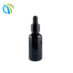 50ml Glass 20MM Matted Squeezable Dropper Bottles 0.75cc ODM For Medicine