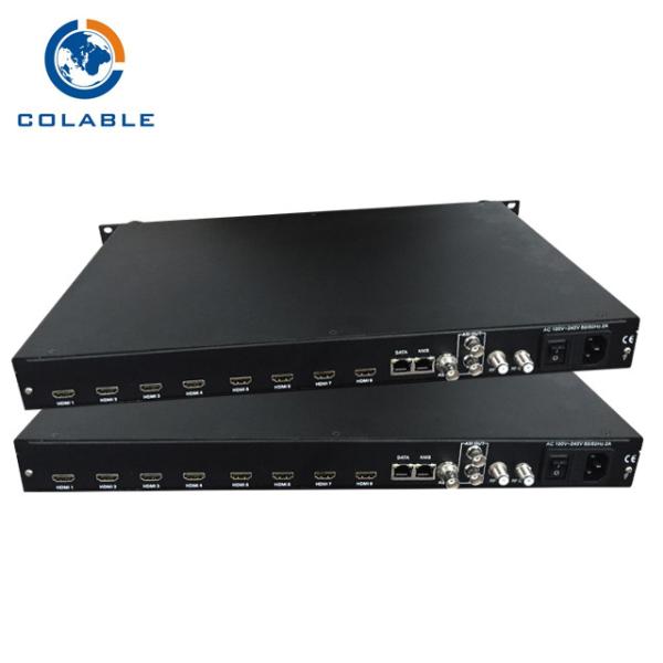 Quality 8 Ch HDMI To RF HD Encoder Modulator For Free Digital TV System COL5011U wholesale