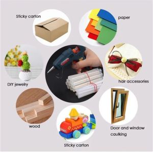 Strong Adhesion Hot Melt Glue Stick UV Resistance Strong Tensile Strength