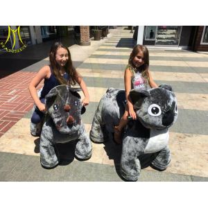 Hansel coin and non coin operated animal amusement park rides equipment for rent
