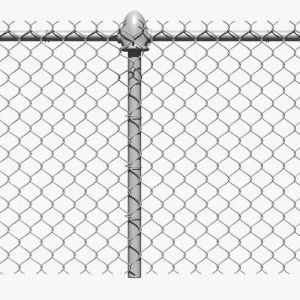 10gauge 8feet Hot Dipped Galvanized Chain Link Fence For Protection Nets