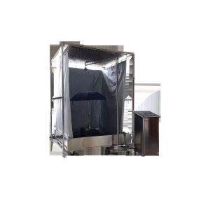 LED Umbrella Raincoat Rain Strength Tester For Aging , Color , Metal Corrosion