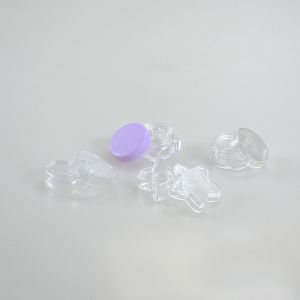 Cheap 5g Star Heart Irregularity Shape Mini Empty Container for Lipstick or Loose Powder Samples for sale