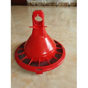 Round Poultry Feeding Pan for Farming Livestock