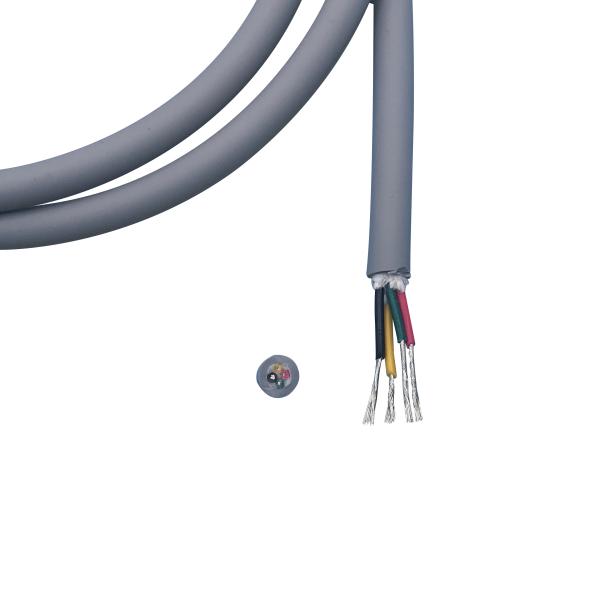 Quality ROHS 500V 4 Core Shielded Cable Flame Retardant Temperature Resistance wholesale