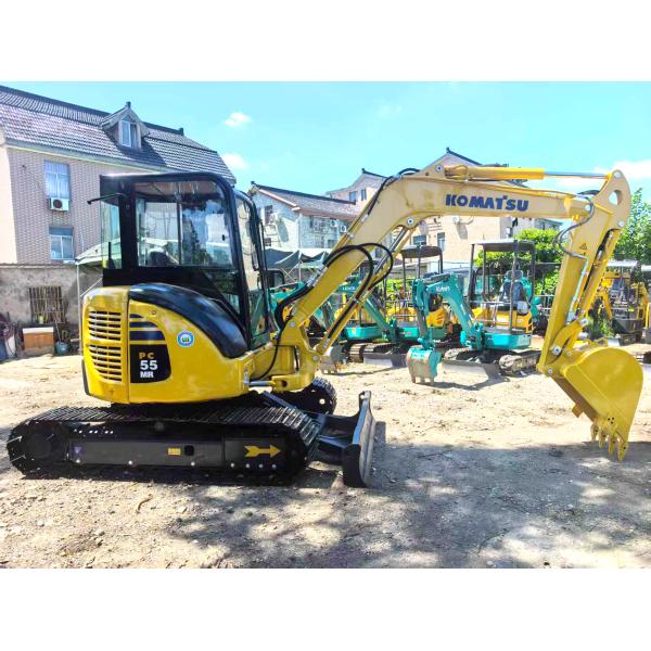 2022 used Komatsu PC55 mini excavator, 5.5 tons | Zero tail swing | Used mini