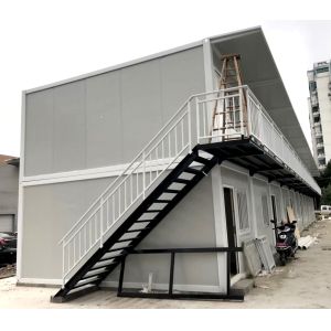 Light Prefab Mobile Modular Buildings 20 Feet Flatpack Living Container House