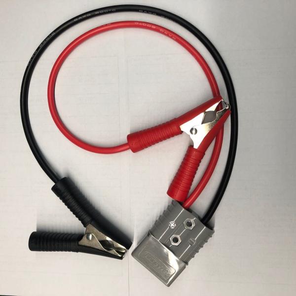 350A 600V Forklift Battery Plug , Winch Trailer Forklift Battery Cable Connectors